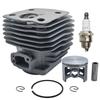 54mm Cylinder Piston For Husqvarna 288XP 181 281 288 Chainsa W Spark Plug Replace 503506301 Garden Tool Parts
