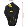 Portable Oxford Cloth   Waist Bag Drills Holder Storage Pouch for Electric Drill Tool(black&yellow )