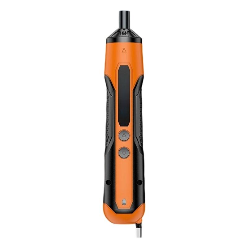 Portable Wireless Electric Screwdriver with Reversible Function Multiple Bit Ergonomic Design Charging Lithium Batteries