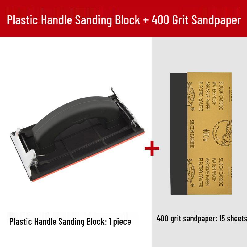 Handmade Sandpaper Holder Wall Sanding Block Clip Tool