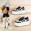 Korean Version of Casual Versatile Little White Shoes Women's Spring 2025 New Panda Color Matching Platform Women's Shoes Single Fashion Board Shoes