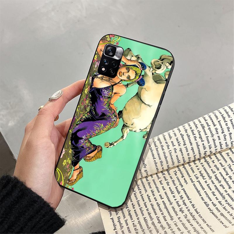 

jojo s bizarre adventure Jotaro Jolyne Phone Case For Xiaomi Redmi note 14 Pro 14 13 12 11 10 Pro 14S 12S 11S Redmi 14C 13C 10 Redmi Note 14 4G