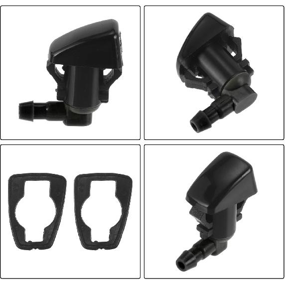 Tryska ostřikovače předního skla 2 ks Těsnění pro Dodge Durango WD 2011-2023 Trysky ostřikovače skla Stříkací tryska stěrače Tryska ostřikovače č. 68269108AA/5182367AA