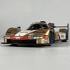 1:22 Porsche 963 LMDh Super Racing Alloy Metal Diecast Model Car Sound And Light Pull Back Birthday Gifts Collectibles Hobby Toy