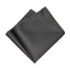 Elegant Solid Color Pocket Square - Subtle Pattern for Gentlemen's Formal, Business, or Wedding Attire