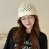 Hollow Out Crochet Pullover Hat Bohemian Style Weave Cap Sweet Knitted Beanies Hat  Girls