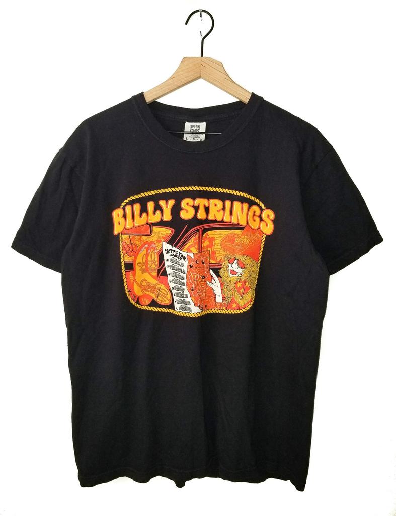 Billy Strings Concert T-Shirt 2025 Spring Tour Double Sided with Dates Size LG