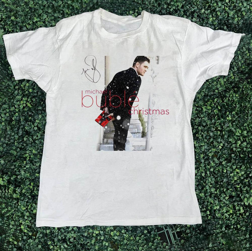 Michael Bublé - Christmas Song Signature Xmas Gift Unisex T-Shirts-4XL MC422 Unisex T-Shirt XXXL