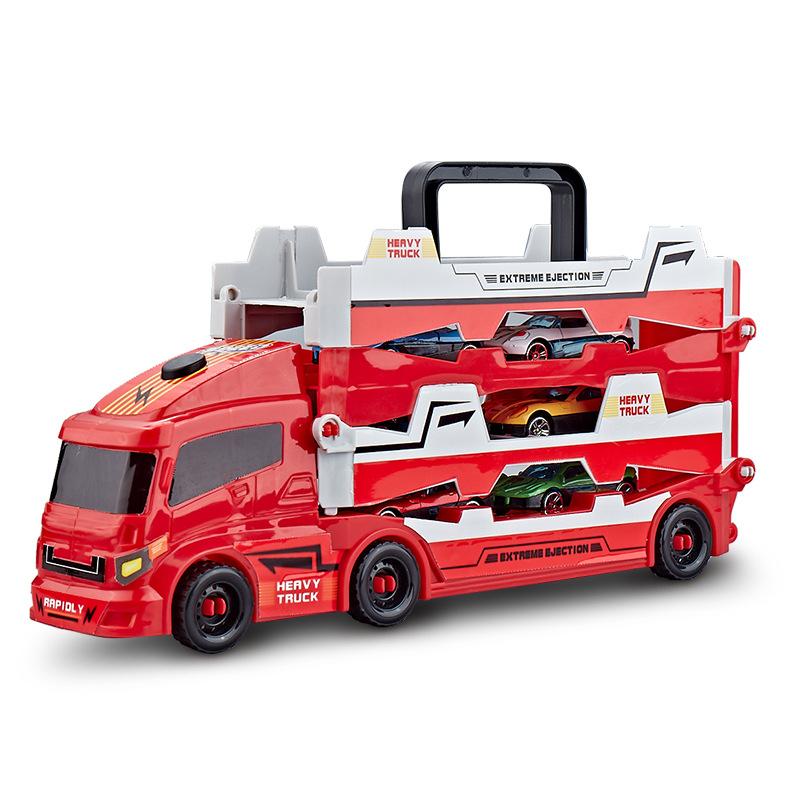 Kinder Katapult Track Verformung Big Truck Track Spielzeug Klapp Lagerung Truck Junge Geburtstagsgeschenk