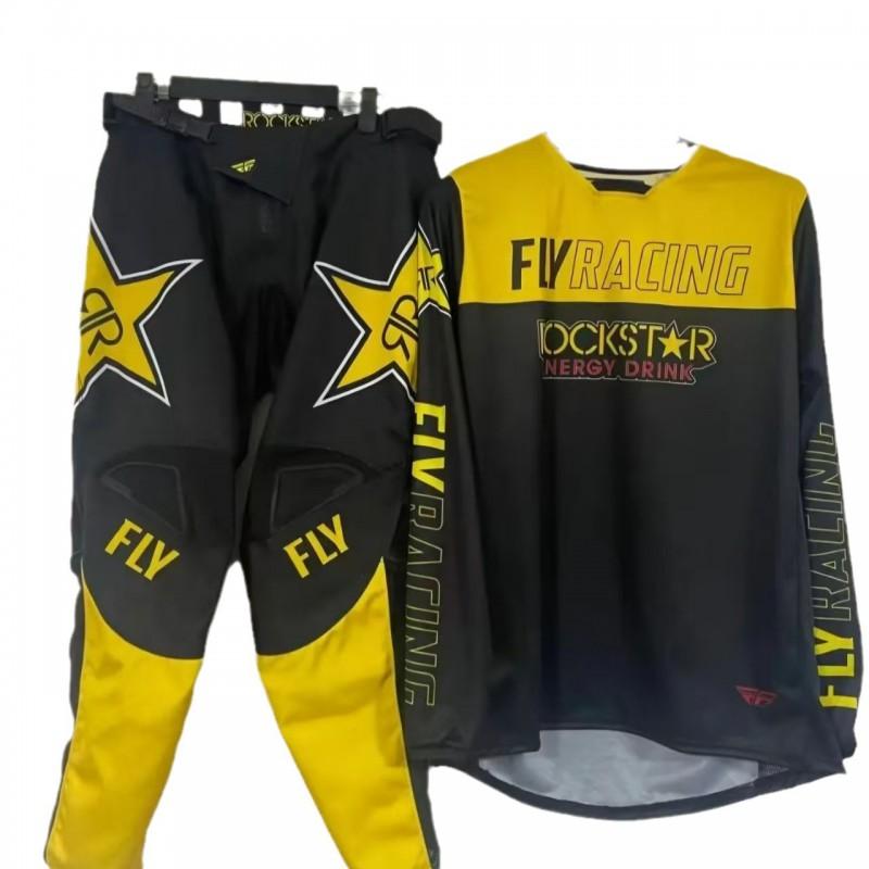 Herren Damen Mountainbike Radtrikot Set Schnelltrocknend Wasserdicht Reitanzug Trail Downhill