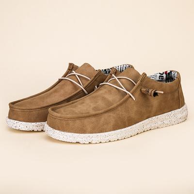 Sneakers d'été pour hommes faites à la main Chaussure décontractée Homme Chaussures vulcanisées Mâle Légères Confortables Respirantes Chaussure en toile Homme Grande Taille 40-48