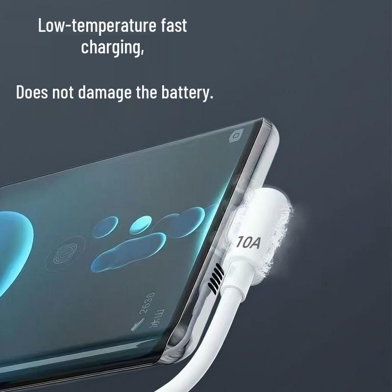 240W Elbow Type-C Fast Charging Cable for Huawei Honor - 10A