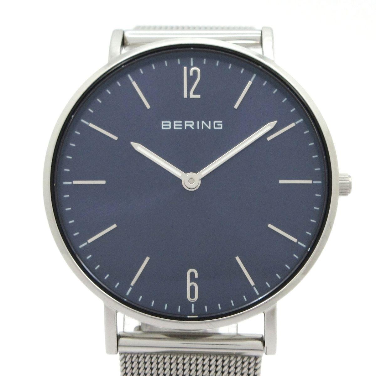 Used BERING Watch - 14236-007 Men s Dark Navy
