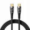 Usb-C To Usb-C Cable 2 60W, Nylon, Black, Ornarto