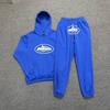 Corteiz Classic Ship Print Fleece Hoodie Casual Streetwear Men Women