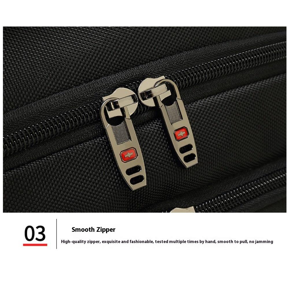 Multifunctional Business Backpack Waterproof Large Capacity Double Backpack Men's Leisure Travel Backpack Premium Sense