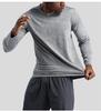 Brand Men's Quick-Dry Long Sleeve Sports T-Shirt - Loose Fit for Outdoor, Fitness, Basketball, Running