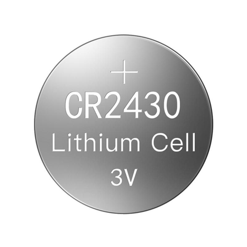 5Pieces 3V CR2430 Lithium Button Battery Coin Cell Button Watch Batteries For Toy Clock Remote Control Calculators
