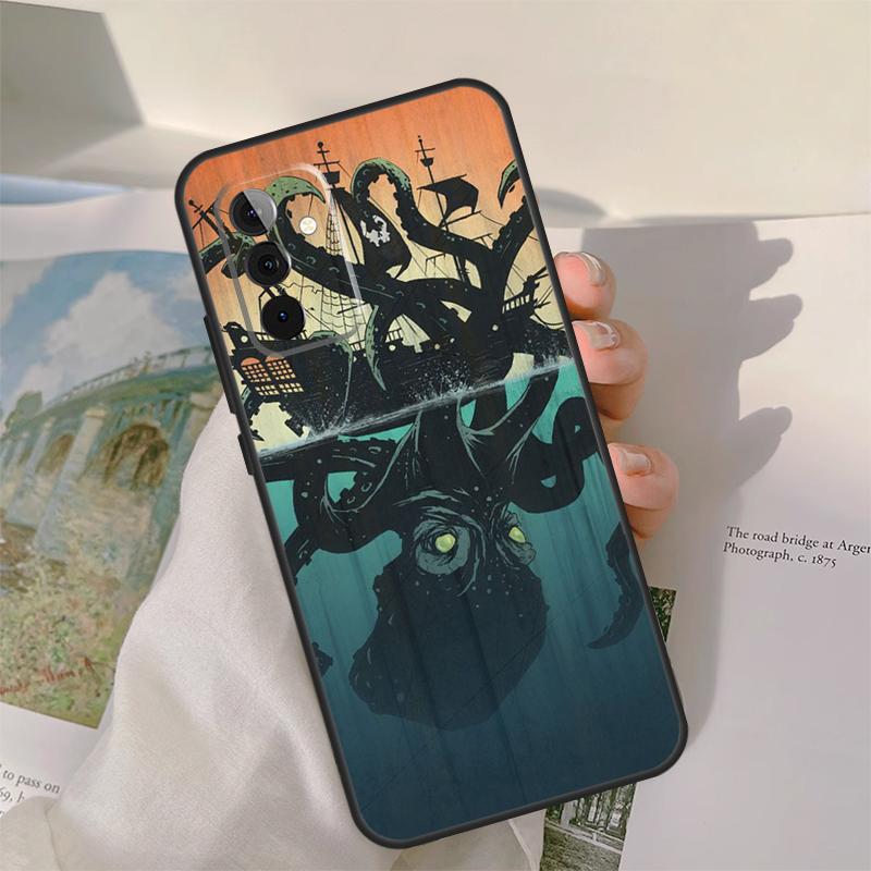 Octopus Walking Case For Samsung Galaxy A13 A33 A53 A34 A54 A14 A15 A16 A26 A36 A56 A12 A32 A52 A06 A35 A55