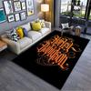 Harley Davidson Design Carpet Suitable As a Non-slip Mat for the Living Room or Bedroom Sofa