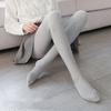 Bottomed Pantyhose Female Spring Padded and Thickened Threaded Thin Section of Black and Gray Inside and Outside Wearing Fall Pants Warmth Pantyhose
