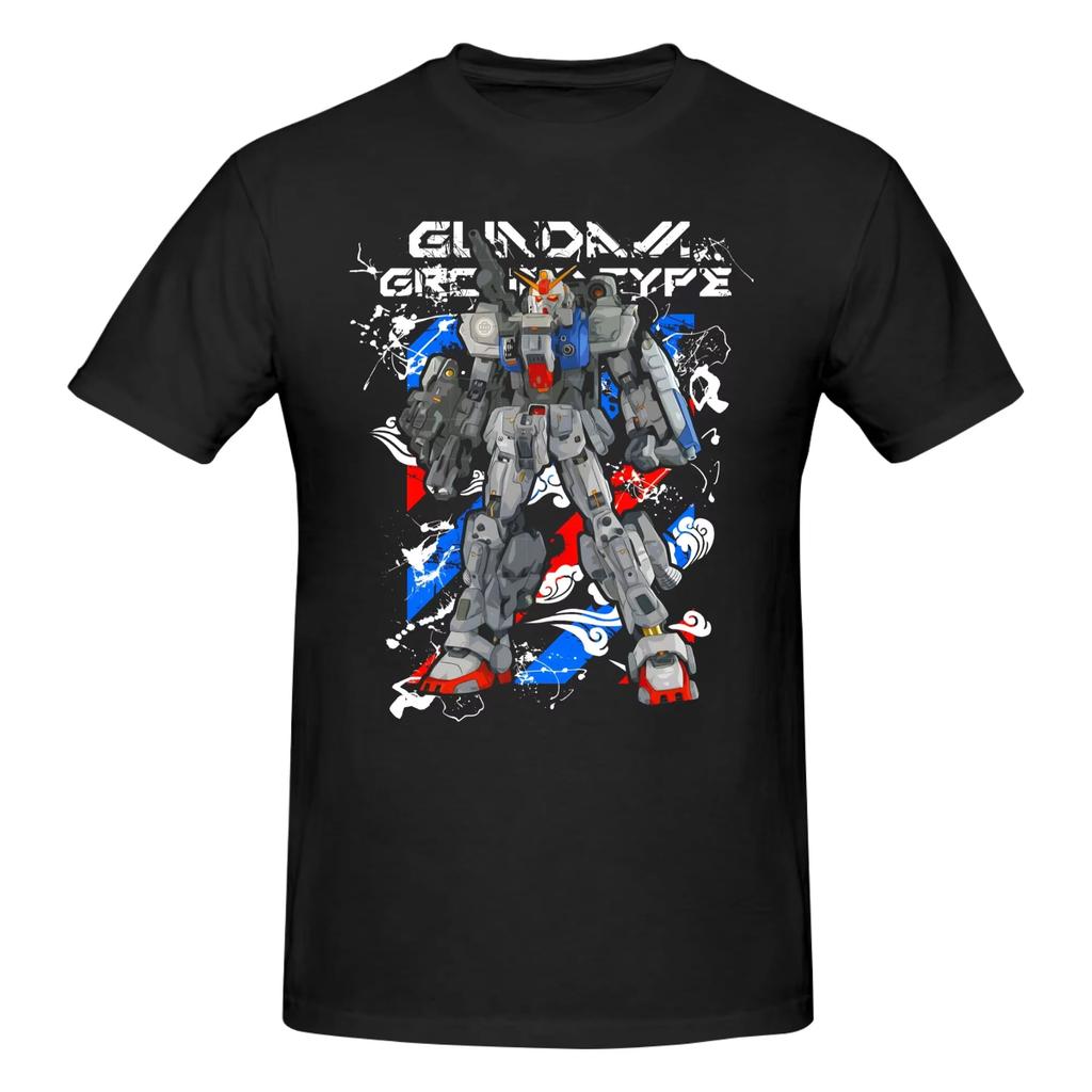 Mecha Warrior Gundam Anime T-Shirt Cotton Tee Tops Summer O Neck Tshirt Casual Short Sleeve Clothing 2026 Summer
