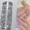 12 Grids/Box Nail Art Multi Shape Flat Back   Dazzling Diamonds Strass Manicure Tip 3D Decoration