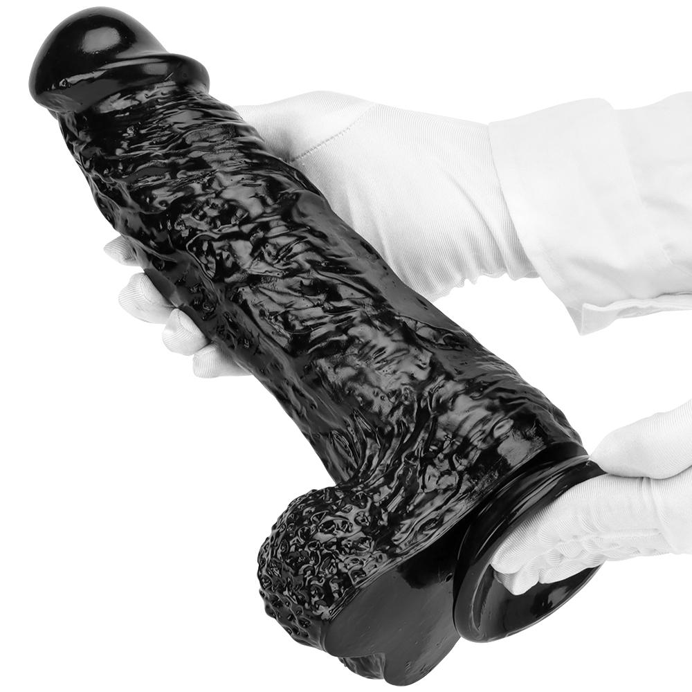 31cm Oversized Long Thick Dildo Anal Plug Dilator Masturbator Adult Sex Toy Fisting Realistic Penis Big Dick PVC Pegging