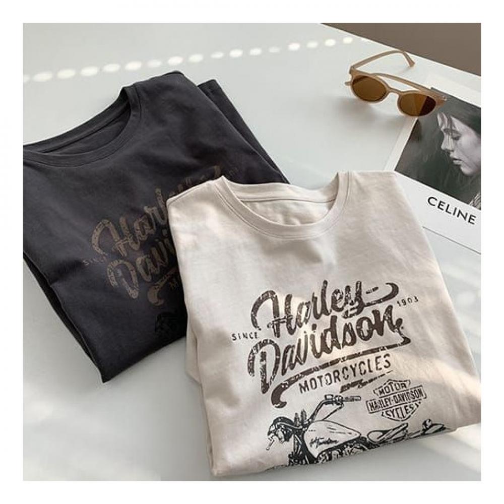 Navava ReTro PrinTing ShorT Sleeve T shirT nT1513