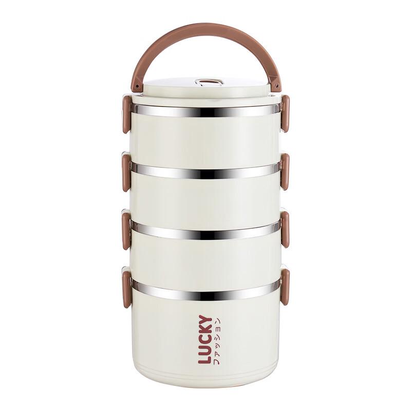 Abay Portable Plastic Lunch Box Set