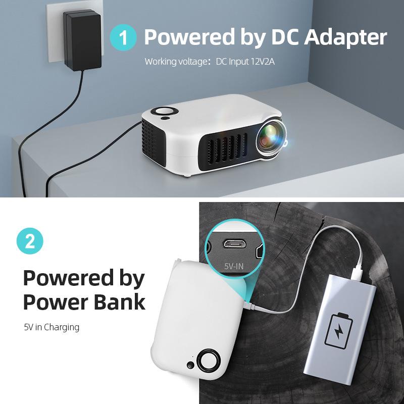 A2000 Mini Home Theater Projector