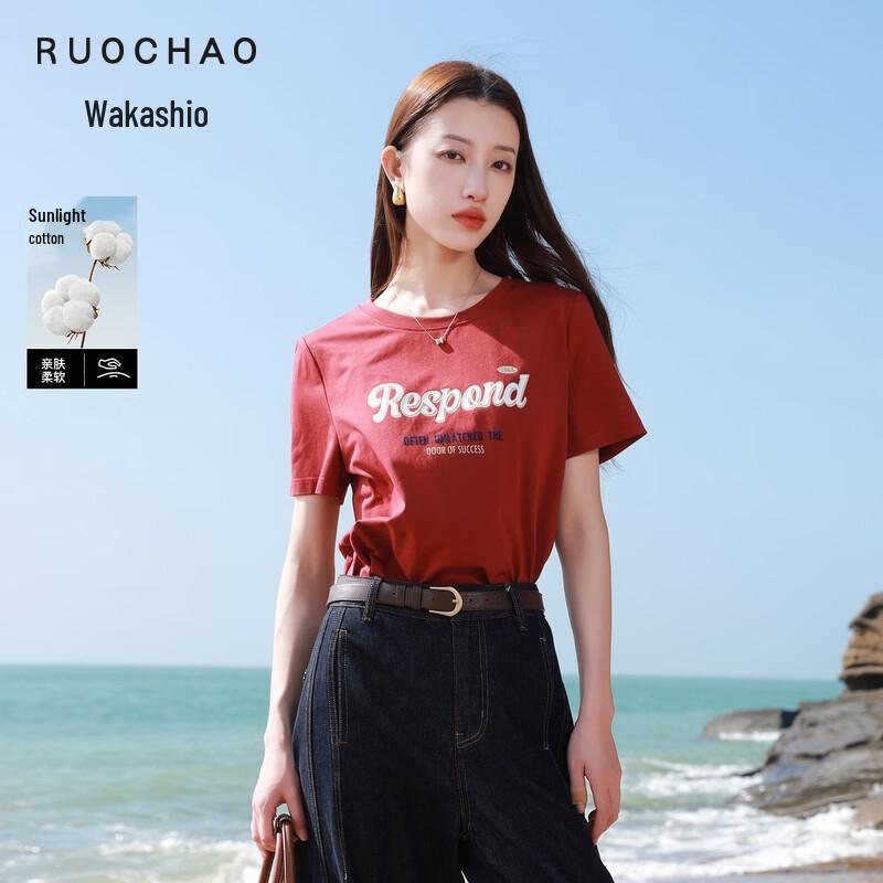 Women s Plus Size Round Neck Cotton T-Shirt XXL