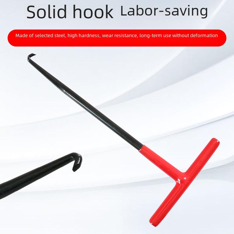 Exhaust Pipe Spring Hook Wrench for Motorcycle Repair with Clutch Pedal Support
