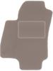 Beige Driver's Mat For: Opel Astra G Sedan, Station Wagon, Hatchback (1998-2009)