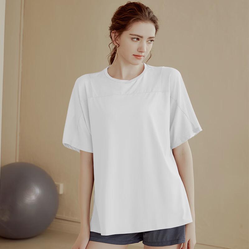 WEZHO Mesh See-through Quick-Dry Sports T-shirt for Women