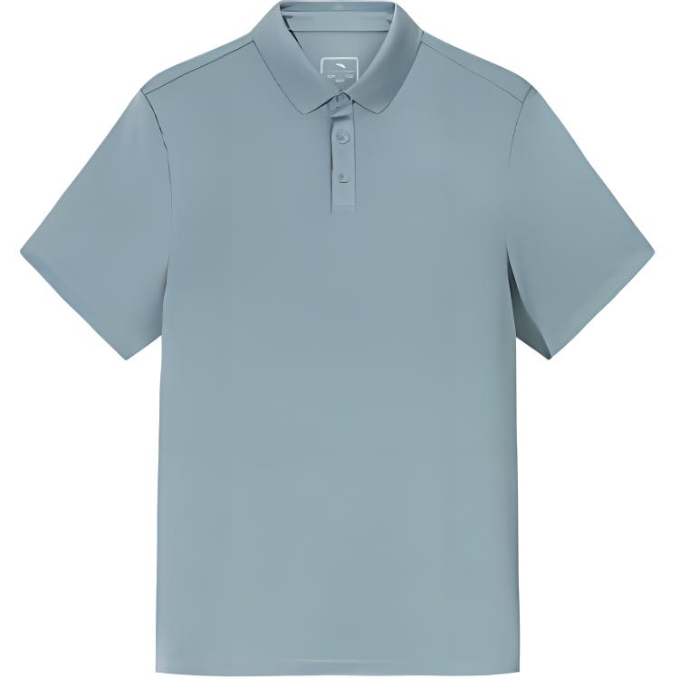 

Anta Training Series Sports Casual Simple Solid Color Pullover Short Sleeve Polo Shirt Men Polo Shirts Green 952527135-2 S