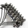 Stainless Steel Wire Brush BBQ Cleaning Brush Oil Brush BBQ Grill Brush BBQ Brush Cleaning Brush BBQ Tools