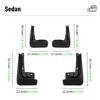 4PCS Car Mud Flaps Splash Guards Mudguards Car Mud Flaps Compatible with BMW 3 Series G20/G28 2019 2020