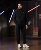 HUMMER H2 Woven Tech Elastic Banding Jogger Pants Black