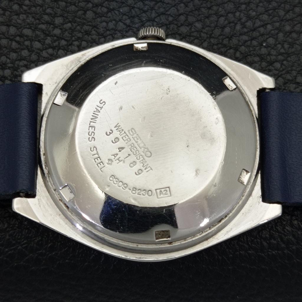 VINTAGE SEIKO 5 AUTOMATIC 6309A JAPAN MENS BLUE COLOR DIAL WATCH a701234-5 R206a-a701234
