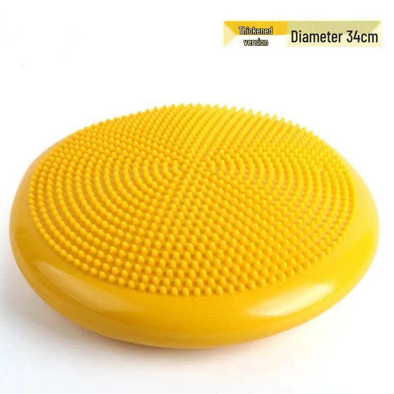 Thickened Half-Round Yoga Balance Pad & Air Cushion for Core Training and Children s Barefoot Exercise