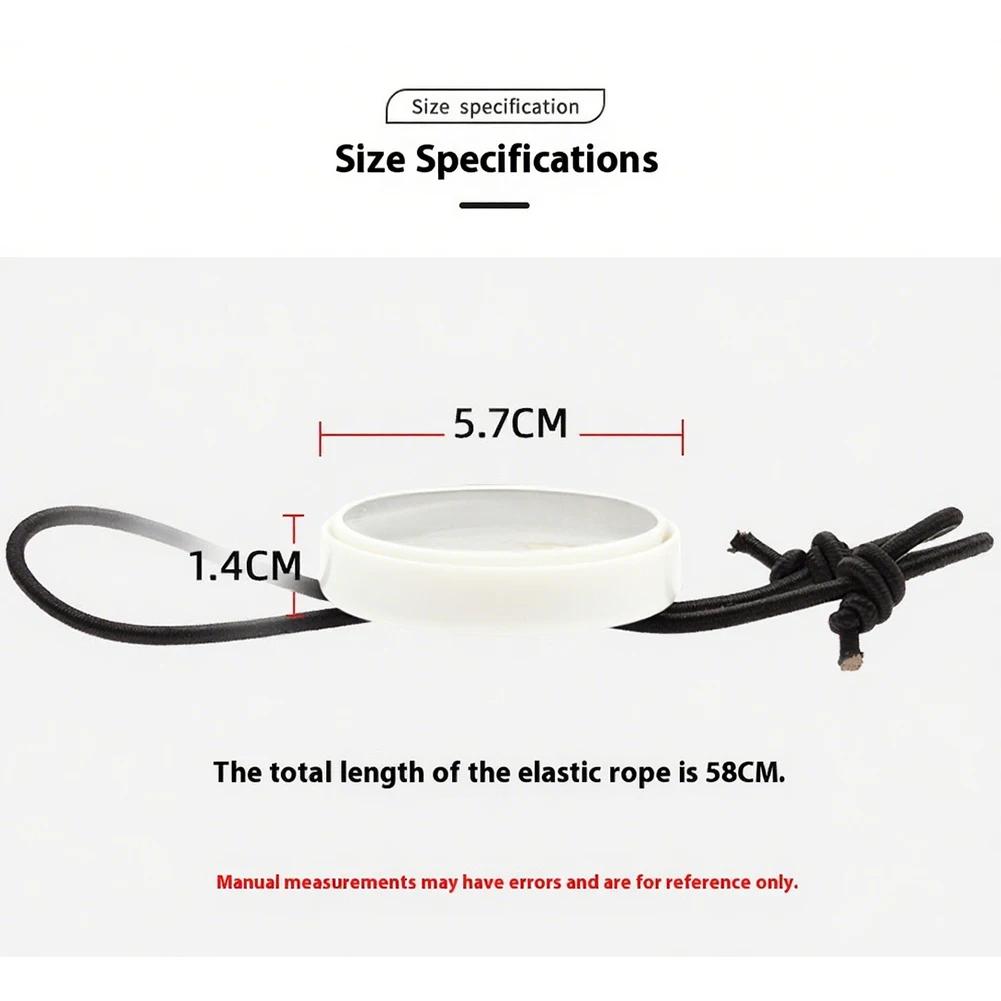 Marine Rearview Mirror with Lanyard Scuba Diving Mirror Dive Observe Mirror Round Rearview Mirror for Water Sports Safety Suppli