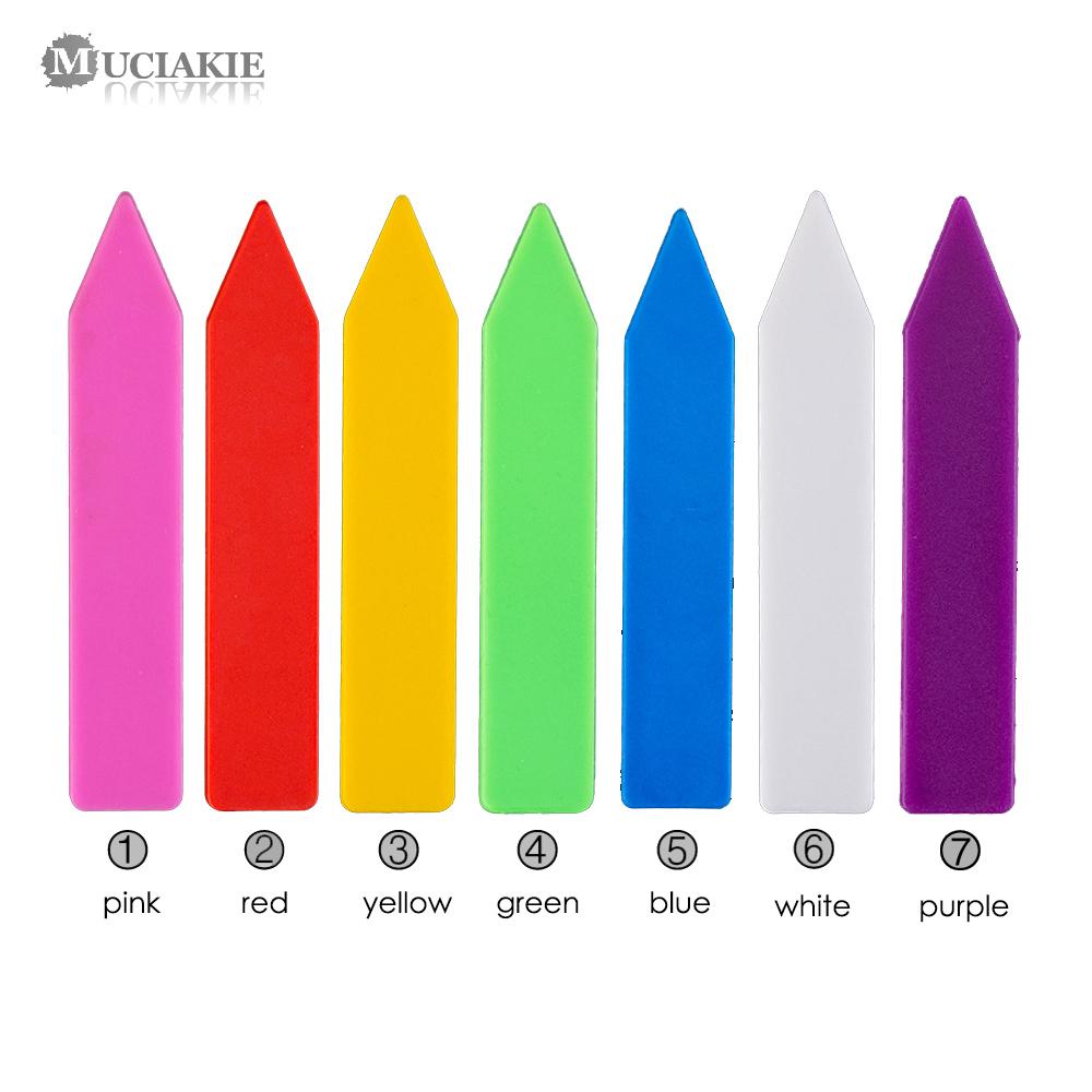 

50 шт 10x1,8 см в форме цифры «1» декоративные растения цветы суккуленты пластиковые этикетки рассадные горшки утолщенные метки бирки