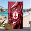 Nottingham Forest Football Print Beach Towel, Large Soft Quick Dry Towel for Beach Camping Swimming