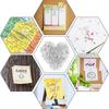 100PCS Clear Thumb Tacks Steel Point and Head Pushpins Transparent Flat Push Pins for Fabric Marking Office Organization