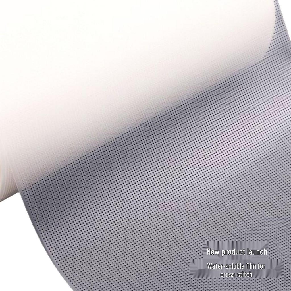 Water-Soluble Cross Stitch Film - DIY Embroidery Aid
