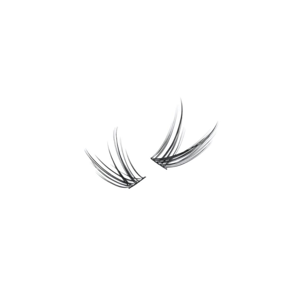 10 Rows Of Glue-Free Comics Diy False Eyelashes Single Cluster Natural Simulation Mother Is Not Naked Makeup Curl