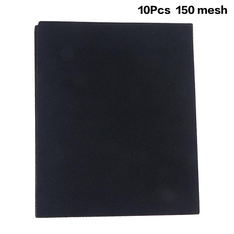 10Pcs Sandpaper 60-2000 Wet And Dry Dual-Use Car Wood Grinding And Polishing Resistant Silicon Carbide Water Sandpaper