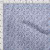 oneOone Cotton Poplin Light Blue Fabric Abstract Floral Sewing Fabric By The Yard Printed Diy Clothing Sewing Supplies 42 Inch