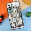 Game Metal Gear Solid Case For Samsung Galaxy A54 A34 A14 A53 A13 A23 A33 A73 A51 A71 A12 A22 A32 A52 A21S Coque